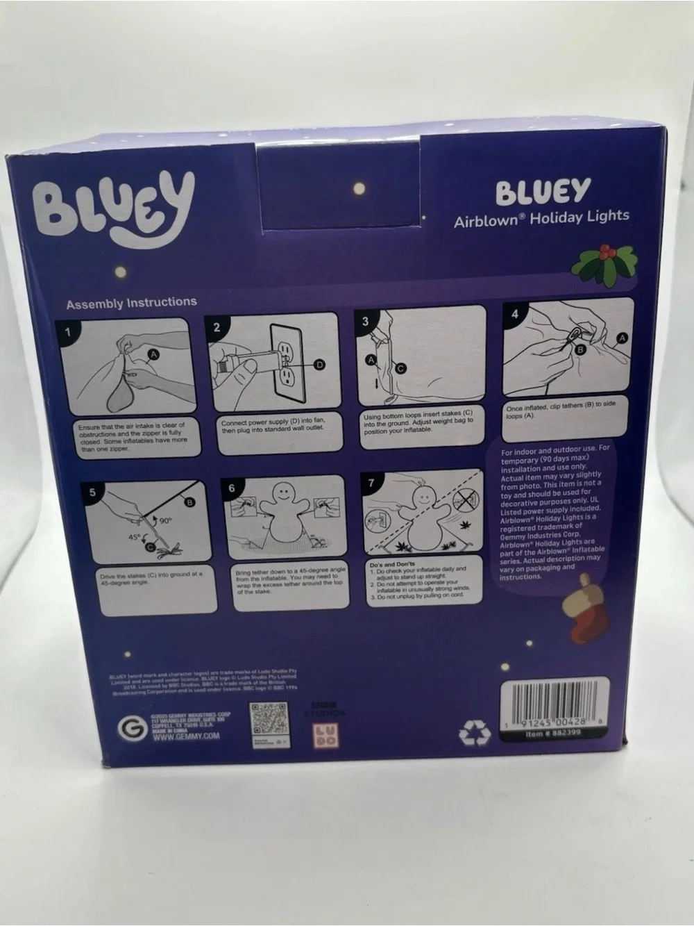 Bluey new unused